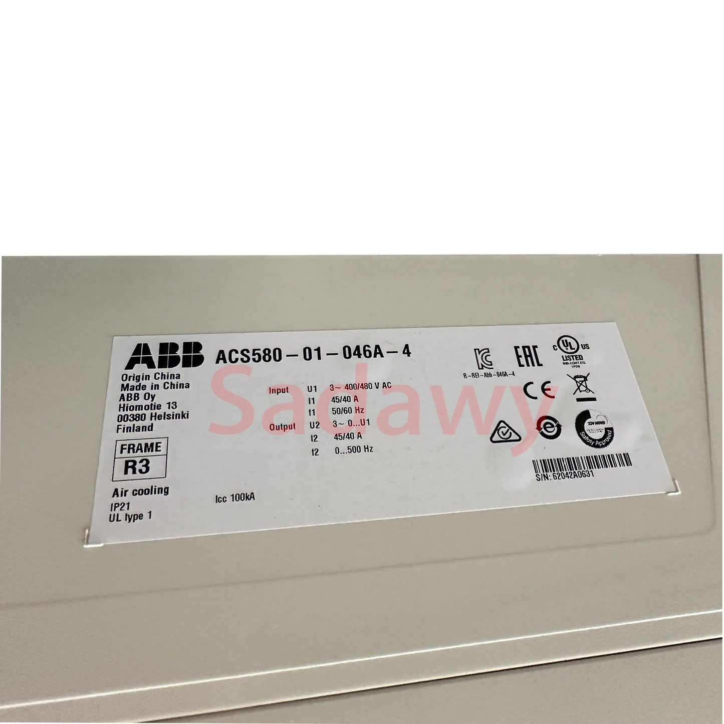 ABB ACS580-01-046A-4 Frequency inverter