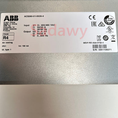 ABB ACS580-01-062A-4 Frequency inverter