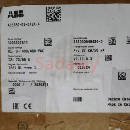 ABB ACS580-01-073A-4 Frequency inverter