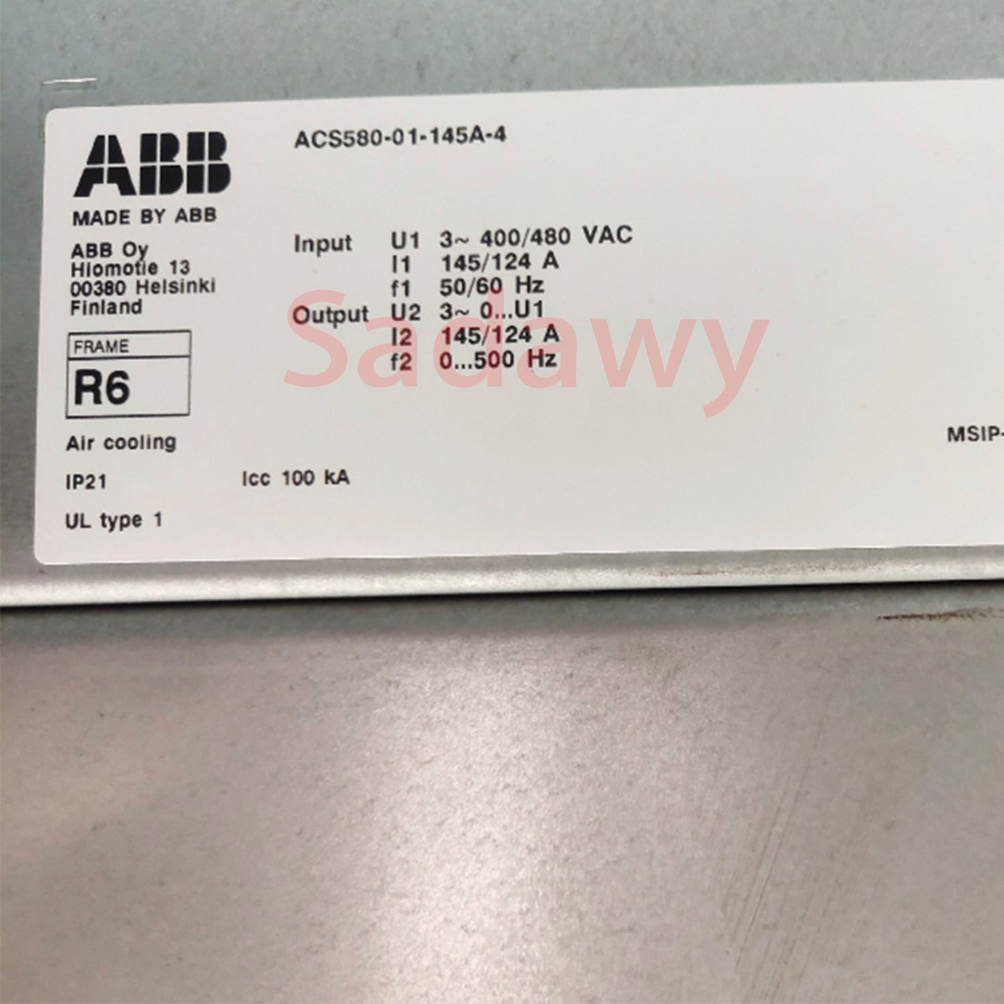 ABB ACS580-01-145A-4 Frequency inverter