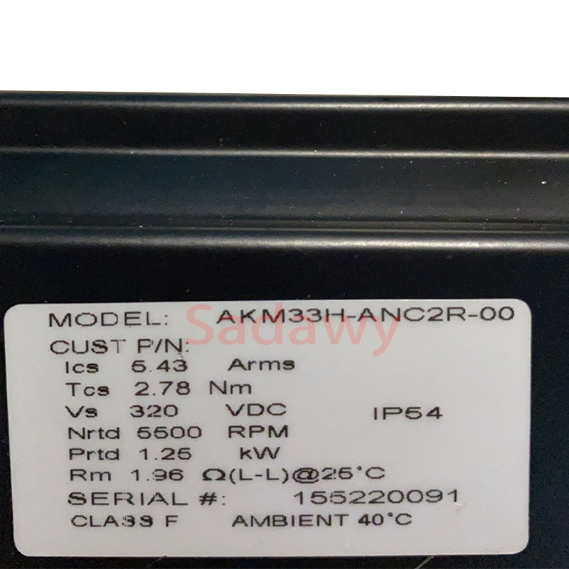 Kollmorgen AKM33H-ANC2R-00 Servo Motor