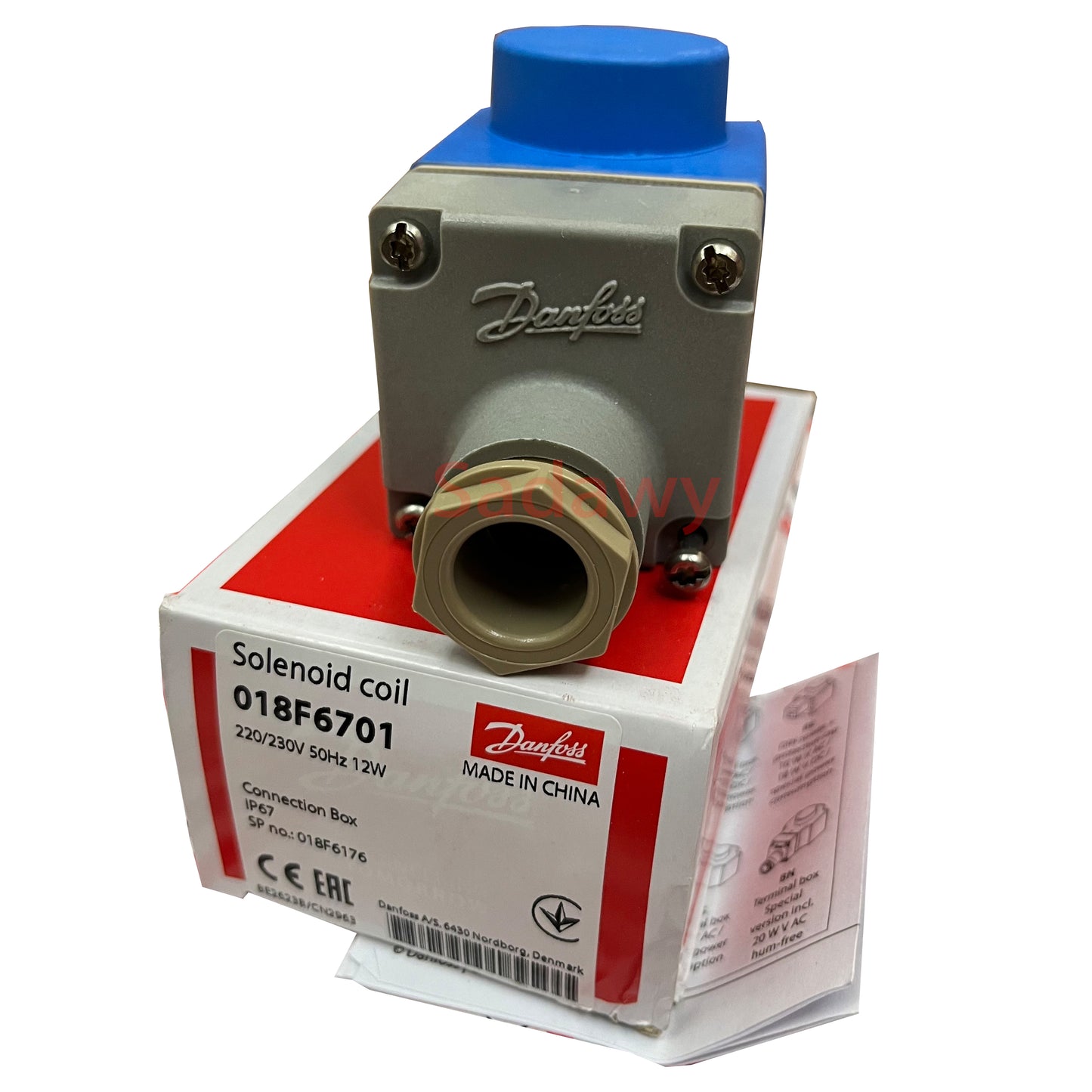 Danfoss BE230AS 018F6176 Solenoid Coil