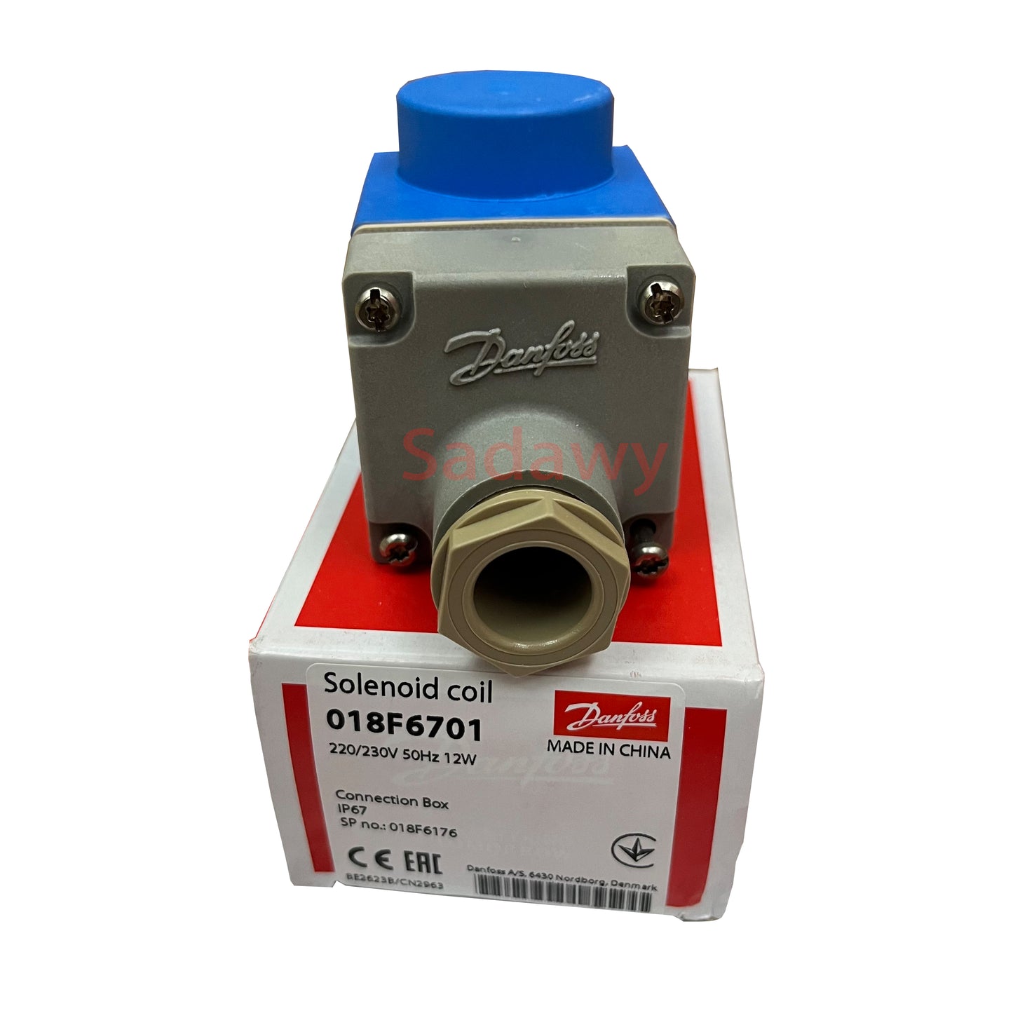 Danfoss BE230AS 018F6176 Solenoid Coil