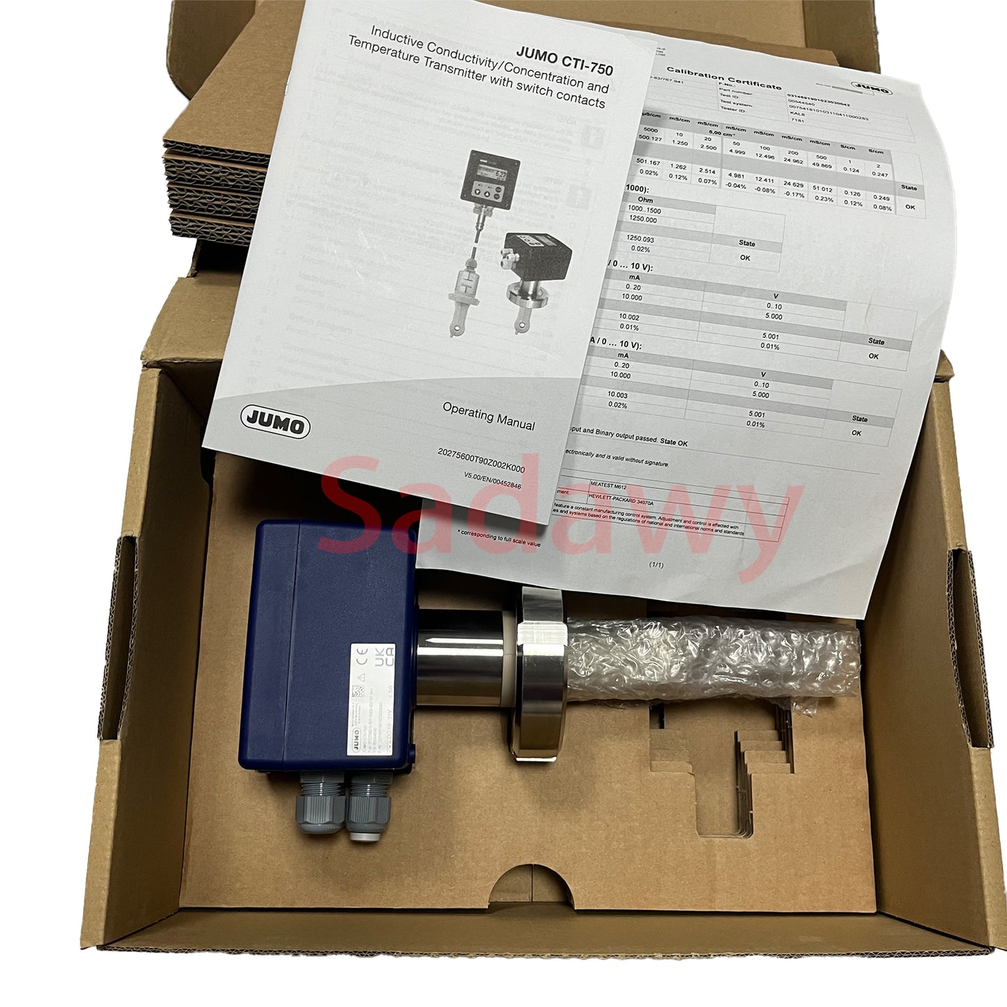 JUMO CTI-750 202756/15-607-0000-82/767,941 Sensors