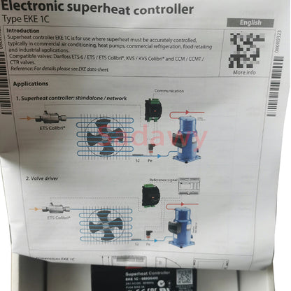 Danfoss EKE1C 080G5400 Superheat Controller