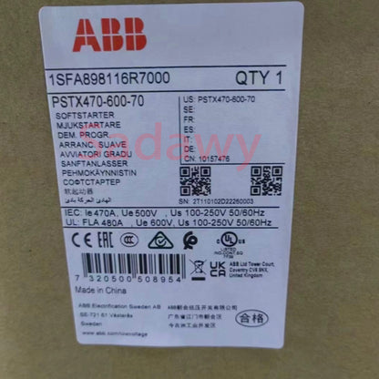 ABB PSTX470-600-70 Softstarter