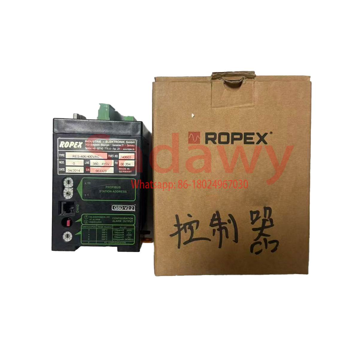 Ropex RES-406 400V Heat Seal Temperature Controller