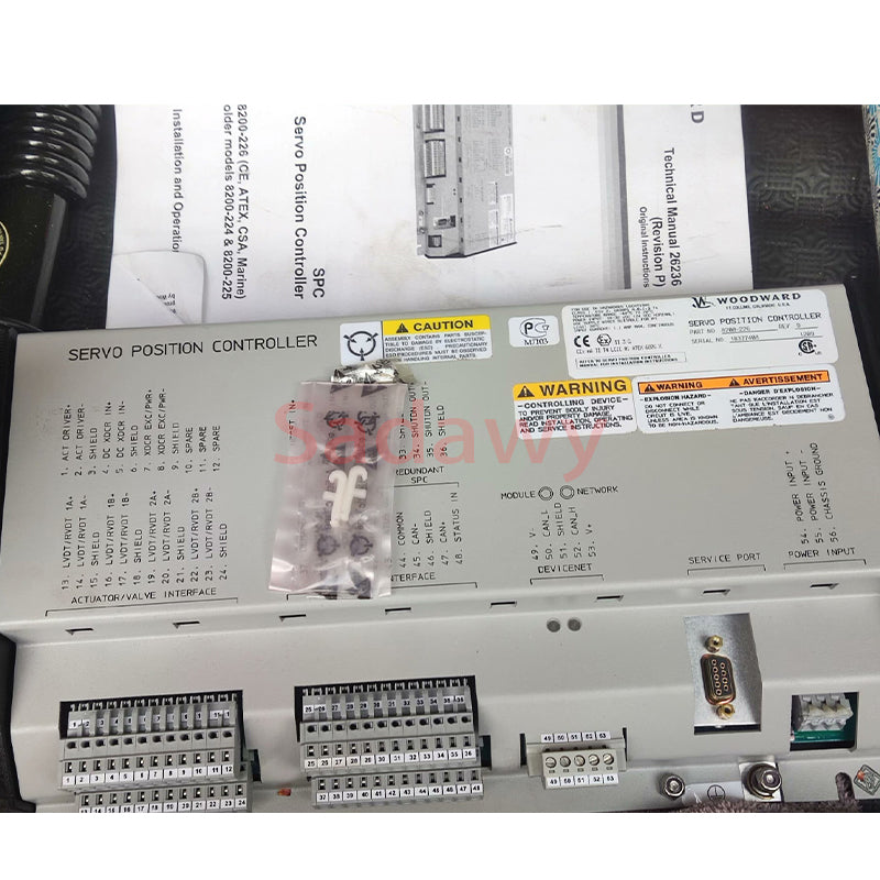 Woodward 8200-226 Servo Position Controller