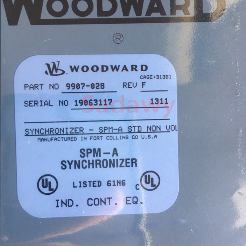 Woodward 9907-028 Spm-A Synchronizer Module Controller