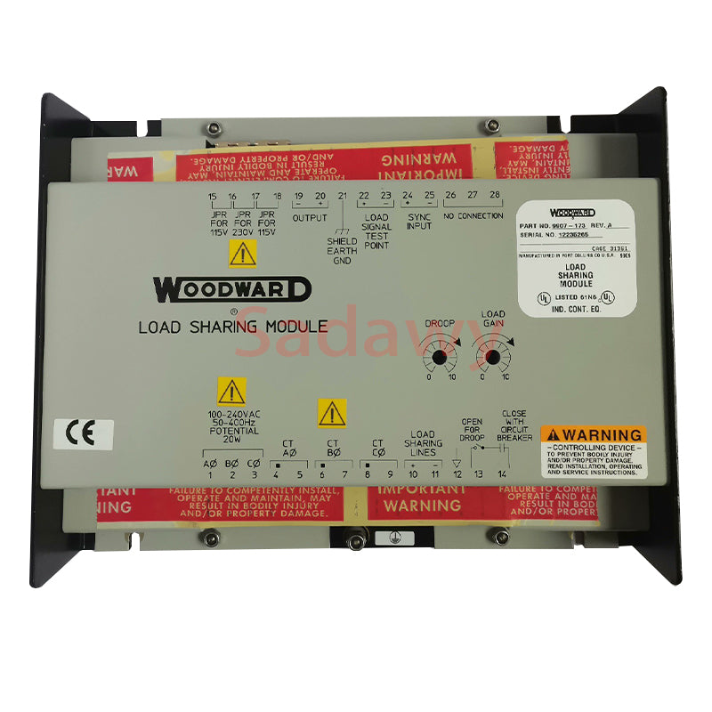 Woodward 9907-173 Load Sharing module Controller