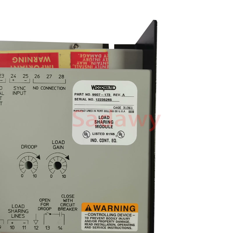 Woodward 9907-173 Load Sharing module Controller