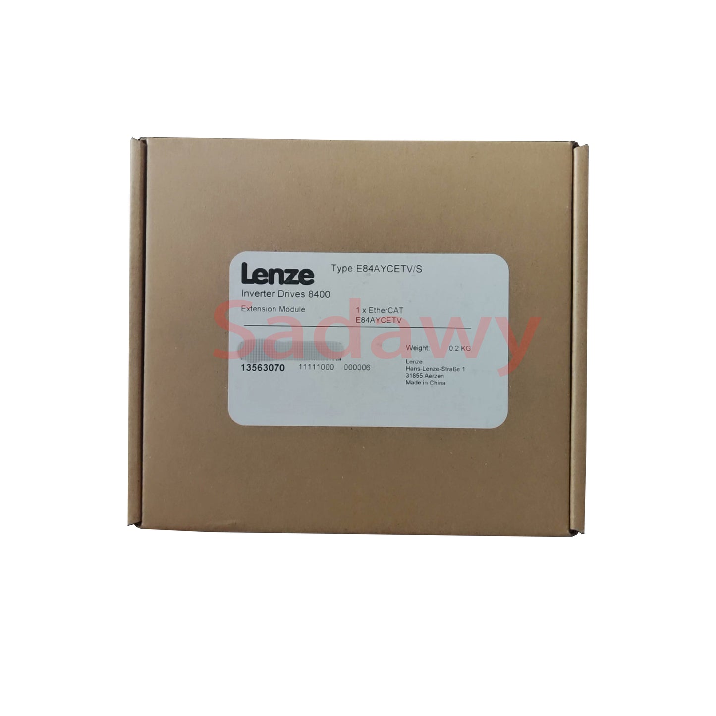 Lenze E84AYCETV-S EtherCAT communication module