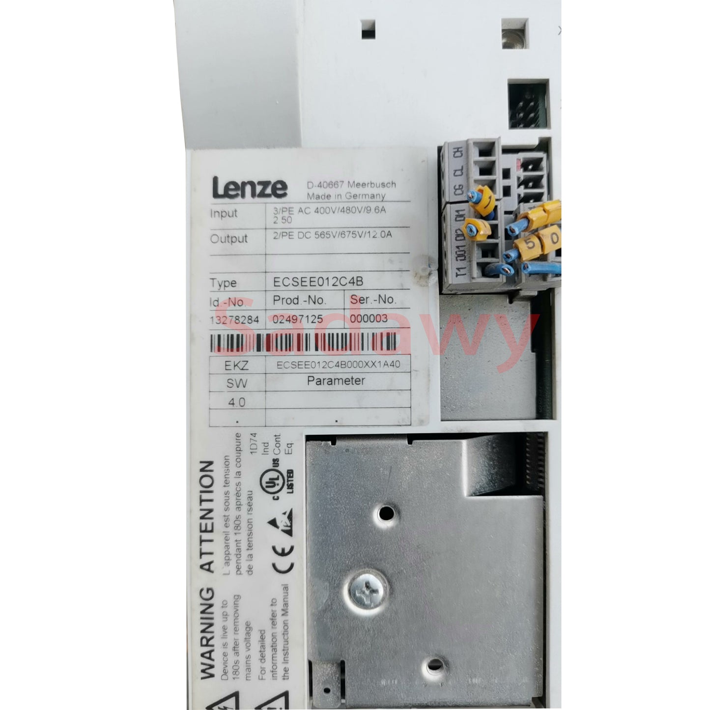 Lenze ECSEE012C4B Servo Driver Amplifier