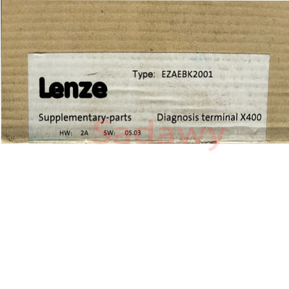 Lenze EZAEBK2001 8400 Series Inverter Panel