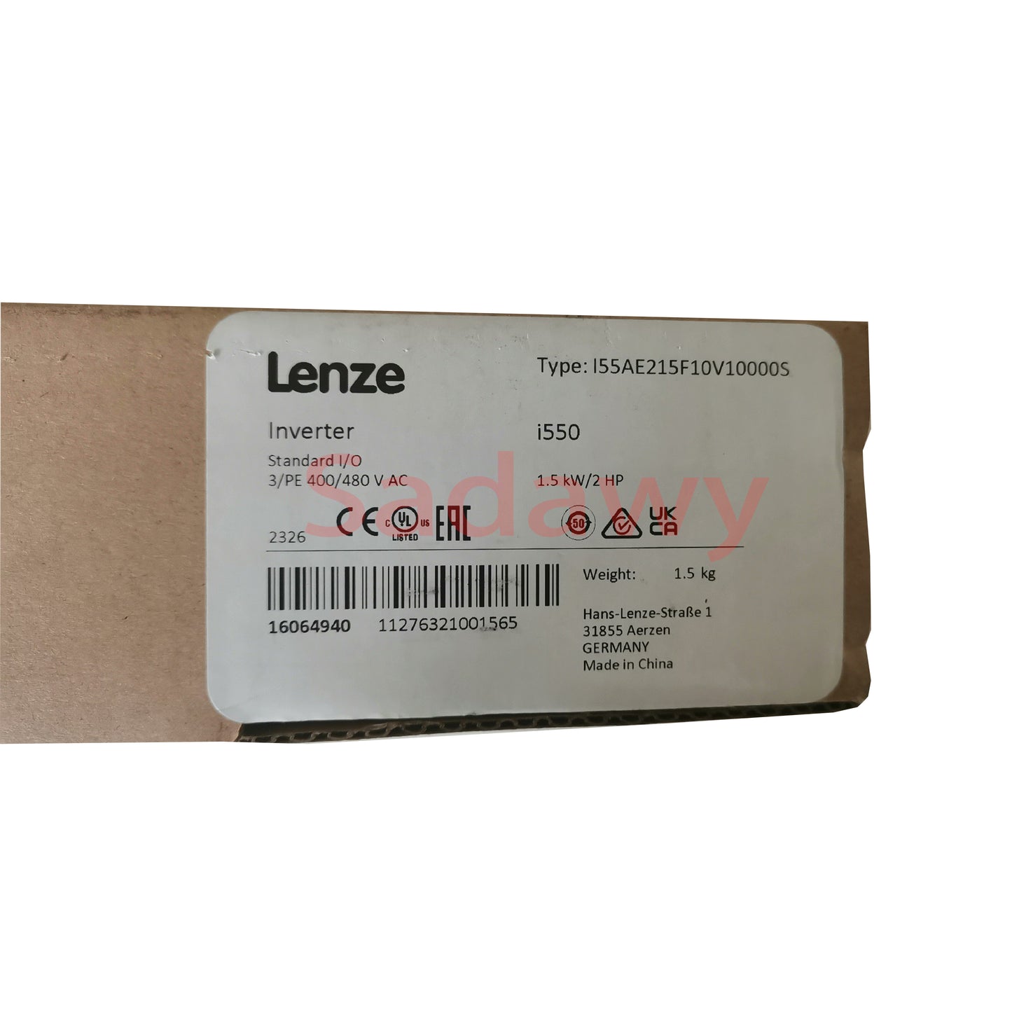 Lenze I55AE215F10V10000S i550 Series inverter