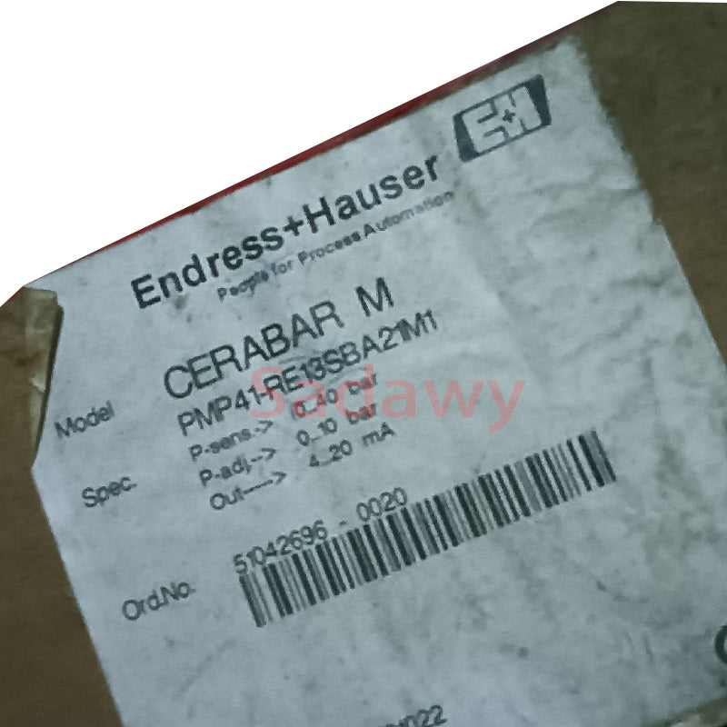 E+H Cerabar M PMP41-RE13SBA21M1 Digital pressure transmitter sensor