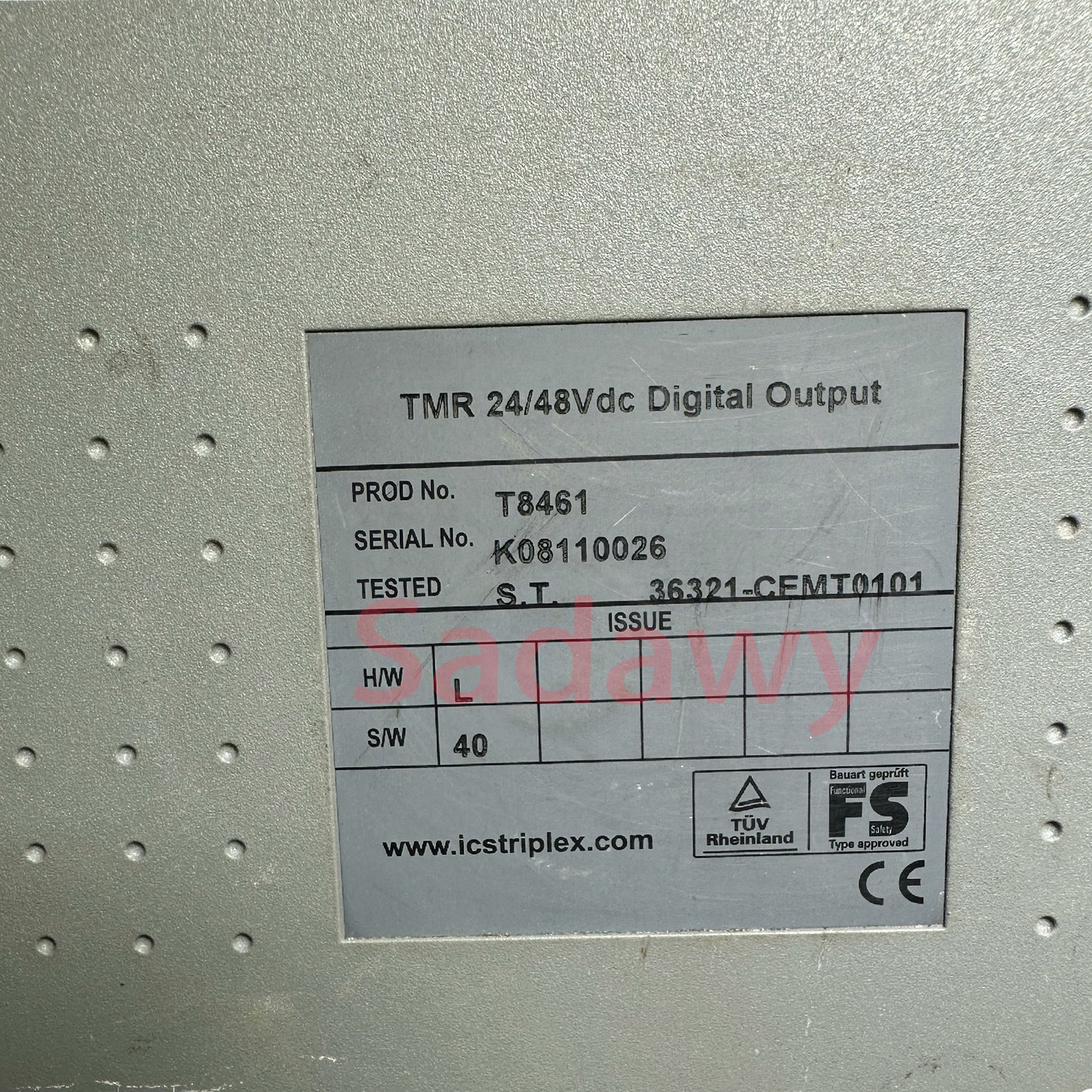 Allen-Bradley ICS Triplex T8461 Trusted TMR 24 Vdc Digital Output Module